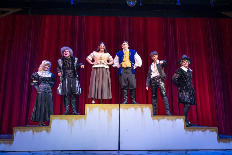 Amarillo Little Theatre Academy presents "Something Rotten!" with Elizabeth Worsham, Jace Norris, Anna Hill, Owen Parker, Alessandro Dieguez and TJ Zavala.
