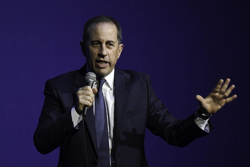 Television personality and comedian Jerry Seinfeld performs at the Hard Rock Live.