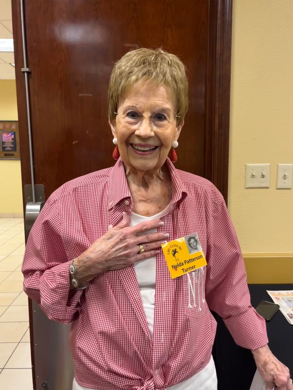 Nelda Patterson Turner was among attendees at the 70th anniversary reunion for Lubbock High's class of 1955 in July at Lubbock's MCM Elegante Hotel.