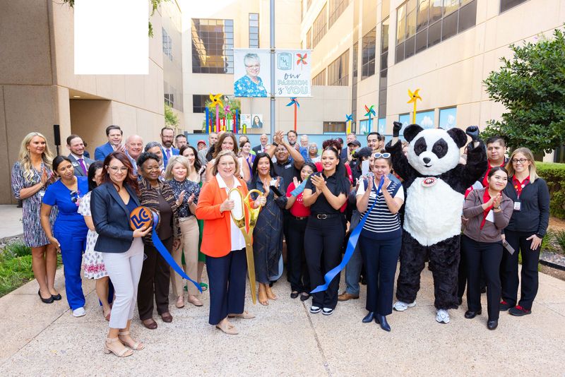 UMC Health System held a ribbon-cutting ceremony on Monday, August 25, to celebrate the official dedication of the UMC Children’s Hospital and the grand opening of Panda Playground .