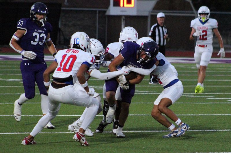 The Roscoe Plowboys faced off against the Coahoma Bulldogs in a Week 2 Texas high school football clash on Friday, Sept. 5, at Plowboy Field in Roscoe. Coahoma beat Roscoe 14-3, as the Bulldogs improved to 2-0.