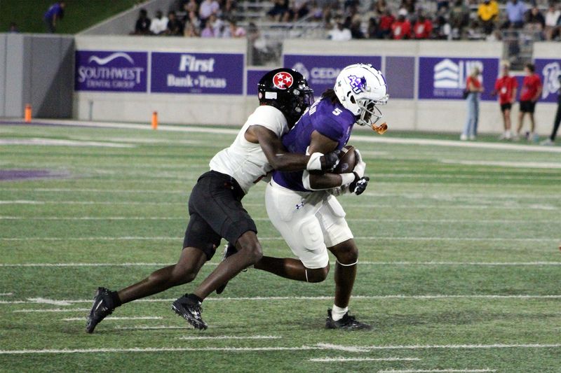 No. 15 Abilene Christian clashed against the No. 20 Austin Peay Governors in the Wildcats' first UAC conference game of the season Saturday, Sept. 20, at Anthony Field at Wildcat Stadium in Abilene. ACU beat Austin Peay 45-31, as the Wildcats improved to 2-2 this year.
