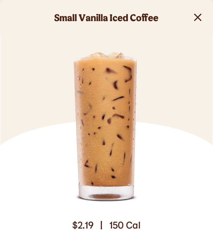 Burger King locations will offer a free iced coffee with a dollar in-app purchase on Monday, Sept. 29.