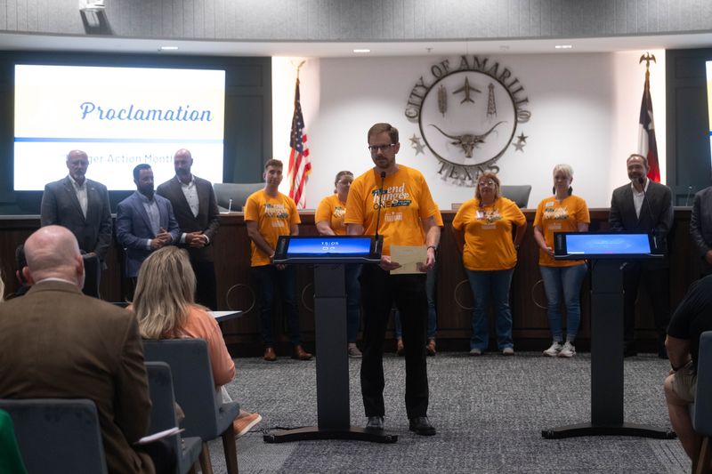 Zack Wilson and the High Plains Food Bank call on Amarillo residents to join Hunger Action Month and help neighbors facing food insecurity.