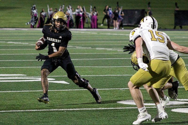 The Abilene High Eagles battled the Amarillo High Sandies in a District 2-5A DI showdown in Week 6 of the 2025 Texas high school football season Friday, Oct. 3, at Shotwell Stadium in Abilene. The Eagles used a second-half shutout to earn a 24-21 comeback win.