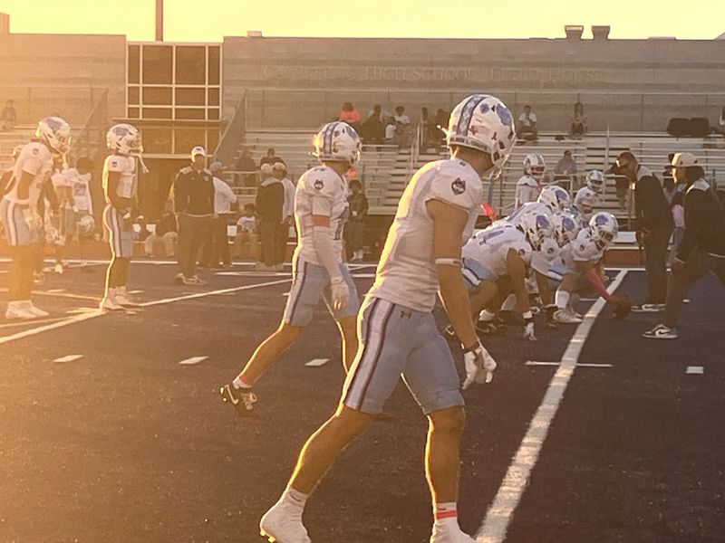 Chapin warms up before its game at Canutillo Friday night.