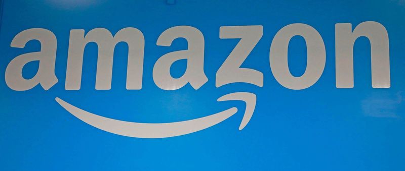 The Amazon smile logo can be seen inside the e-commerce giant's new five-story robotics fulfillment center at 2519 Bellevue Ave. in Daytona Beach on Wednesday, Sept. 17, 2025.
