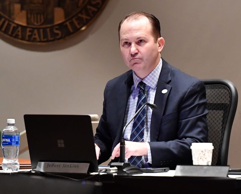Former city manager Jeffrey Jenkins. Photo from Oct. 21, 2025.