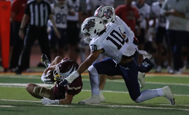 Andress defeated Wichita Falls Memorial, 28-14, in the bidistrict round of the Class 5A, Division 2 playoffs on Friday, Nov. 14, 2025 at Andress HS.