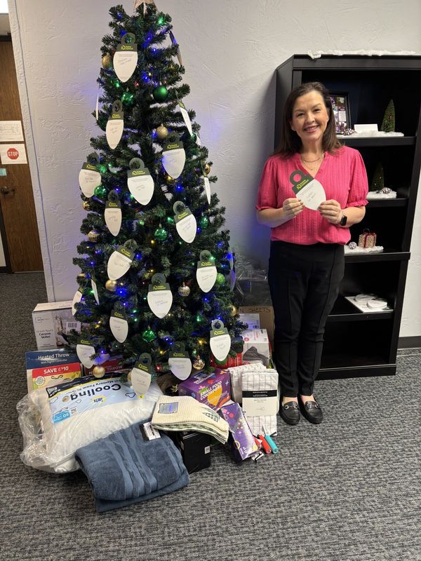 Through Be a Santa to a Senior, Amarillo area residents can pick a gift from the senior Christmas tree at Home Instead offices or other locations and return it unwrapped to be given to an elderly person in Adult Protective Care for some Christmas joy to those who most need a ray of hope.