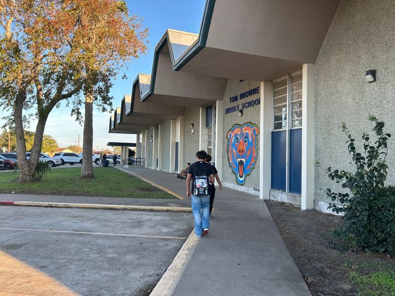 Browne Middle School is one of the schools that the Corpus Christi Independent School District is considering closing in 2026.