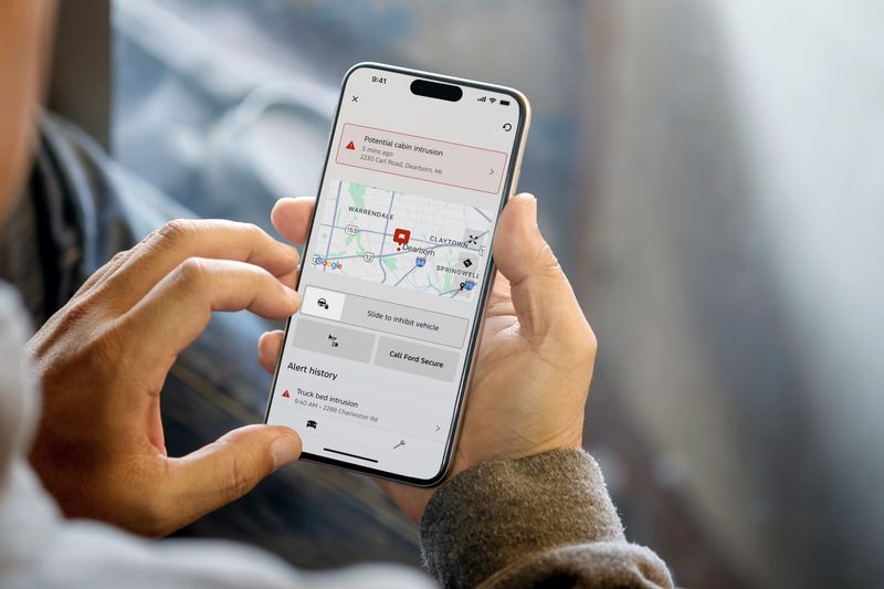 Start Inhibit, a feature on Ford’s smart phone app that tells your car to ignore signals from the fob.