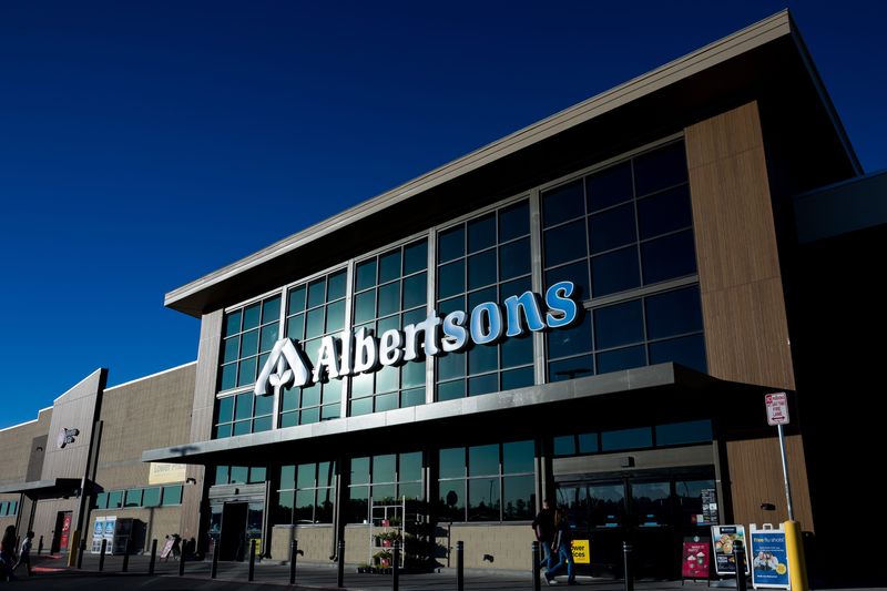 Albertsons grocery store at 13671 Eastlake Blvd. in Horizon City, Texas.