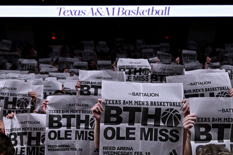 Feb 18, 2026; College Station, Texas, USA;