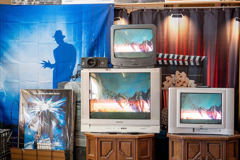 Video West Abilene also offers refurbished VCR players and vintage TVs for sale at Video West that have been restored by Keith Howell, Jon's dad. With over 10,000 VHS tapes, 15,000 DVDs and 5,000 Blu-ray CDs, Video West offers visitors the complete nostalgic experience.