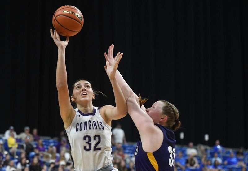 Mason's Anna Marie Whitworth shoots against Panhandle in the Class 2A Division I state championship girls basketball game Thursday, March 5, 2026, at the Alamodome in San Antonio.