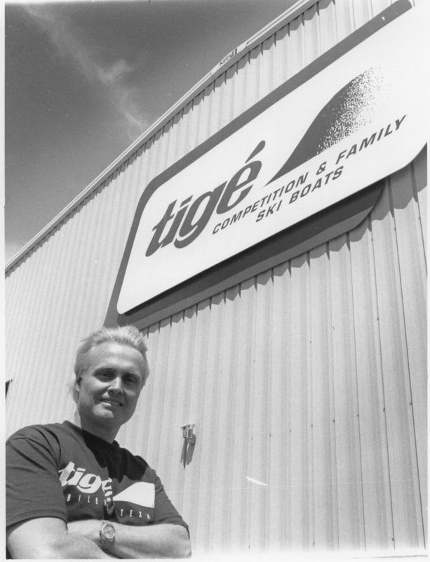 Charlie Pigeon, founder and CEO of Tigé Boats.