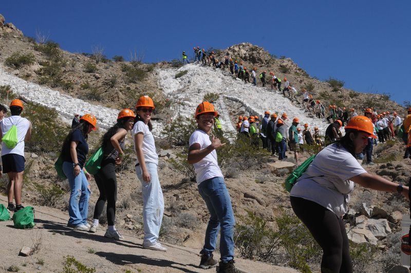 UTEP’s longest-running student tradition, TCM Day, was celebrated Friday, March 13 across campus including on the iconic "M" near the Sun Bowl where it was repainted by engineering students. TCM Day is celebrated on campus every March in observance of St. Patrick’s Day.