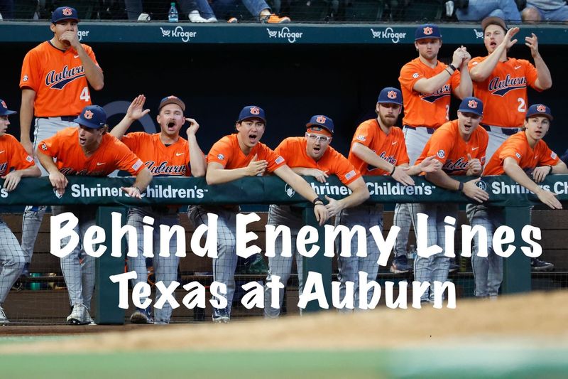 Feb 22, 2026; Arlington, TX, USA; Louisville vs Auburn during the Amegy Bank College Baseball Series at Globe Life Field.