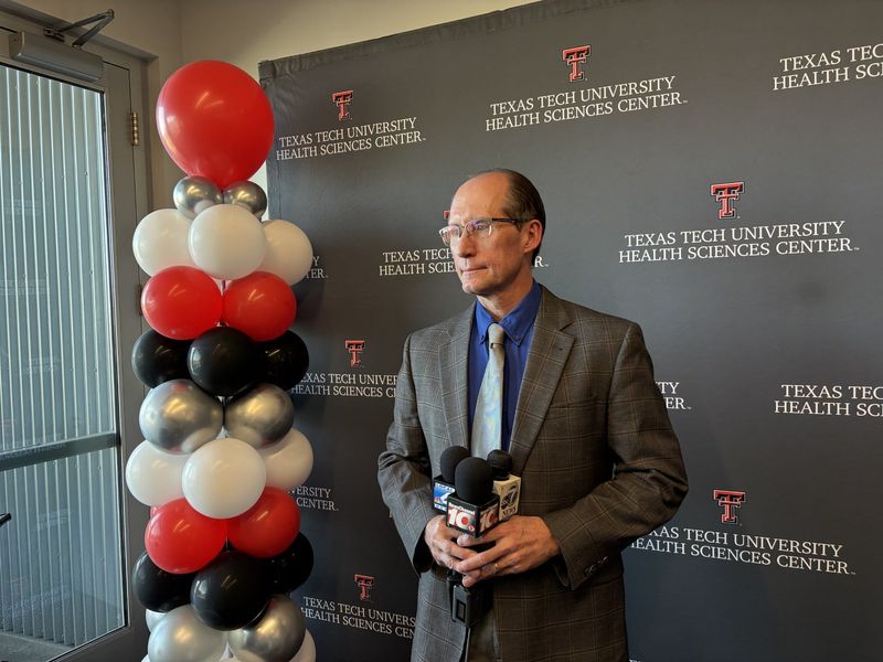 Brian Weis, regional dean of Texas Tech University Health Sciences Center School of Medicine in Amarillo, explained the process that graduating medical students go through to determine their residency training in their field during Match Day, March 20.