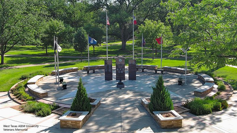 West Texas A&M University Veterans Memorial.