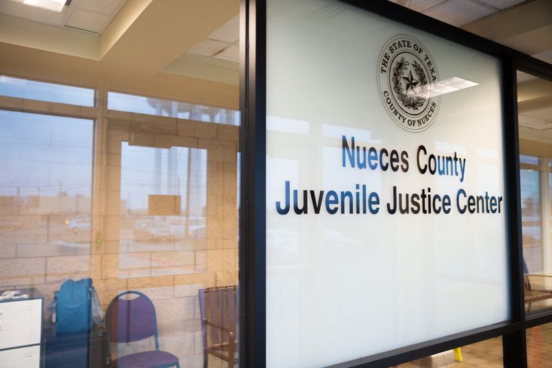 The Nueces County Juvenile Justice Center in Corpus Christi, Texas, on April 1, 2026.