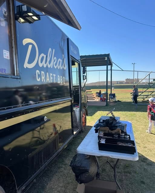 Kyle Dalka is now operating a Dalka's Craft BBQ food truck on East Kell Boulevard near Red Barn Butchers in Wichita Falls.