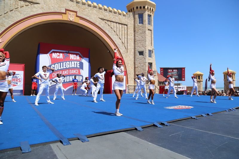 Texas Tech University’s Spirit Program won two national cheer championships on Friday, April 10 at the National Cheerleaders Association’s College Nationals in Daytona Beach, Florida.