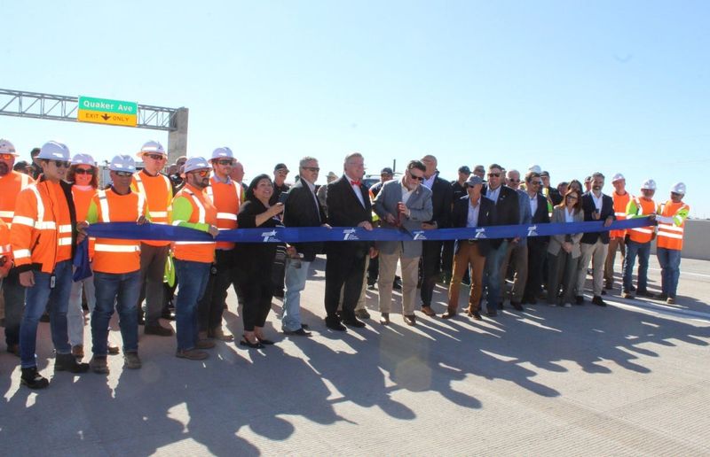 Lubbock-area leaders joined officials and crew members from the Texas Department of Transportation during a ribbon-cutting ceremony officially opening several miles of Loop 88 to traffic Thursday, April 16, in south Lubbock County.