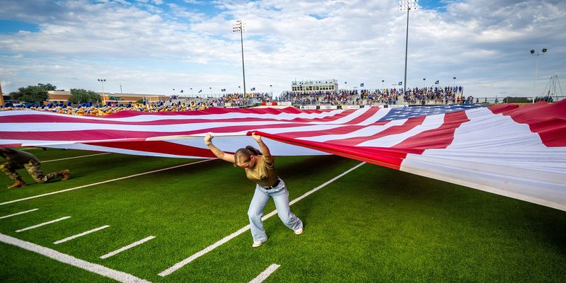 Angelo State University celebrates Military Appreciate Day. It has earned recognition for being a military friendly college.