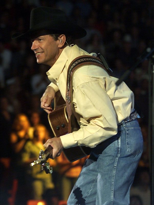 George Strait played Saturday at the Pan American Center in Las Cruces to a packed house. Photo by Mark Lambie