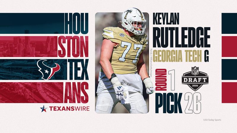 Houston Texans Keylan Rutledge