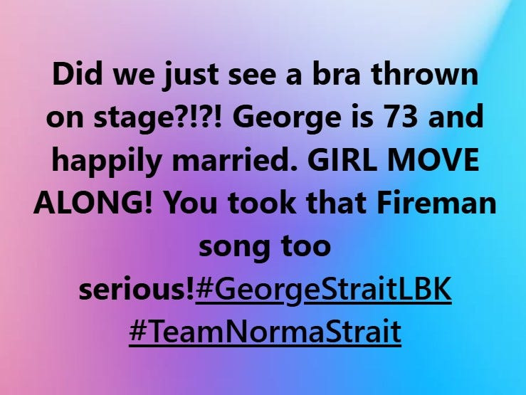 Lubbock Fire Rescue responded with all alarms to George Strait Friday evening, April 24, in Lubbock.