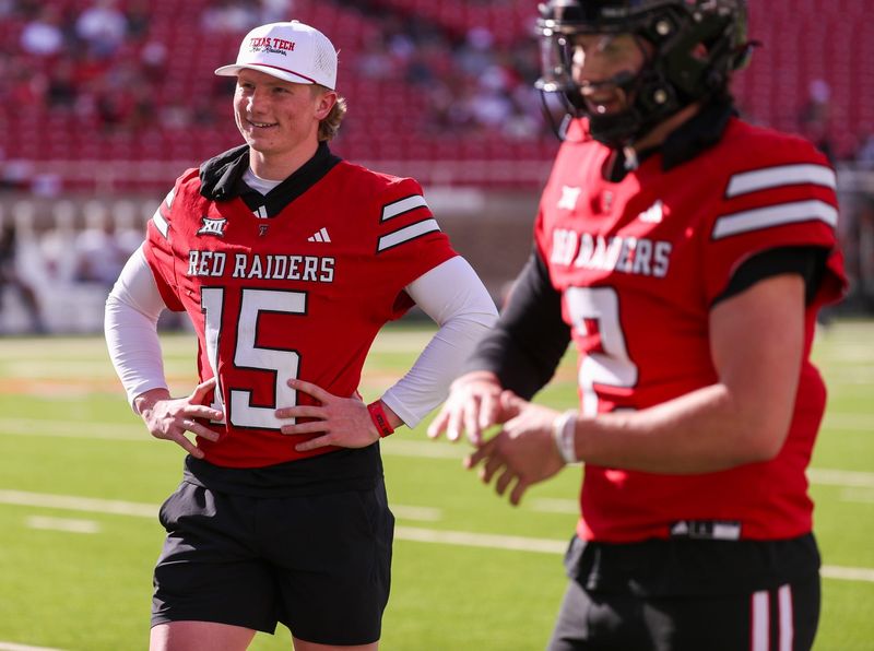 Will Hammond looks on before the Texas Tech football team's spring game, Friday, April 17, 2026, at Jones AT&T Stadium.
