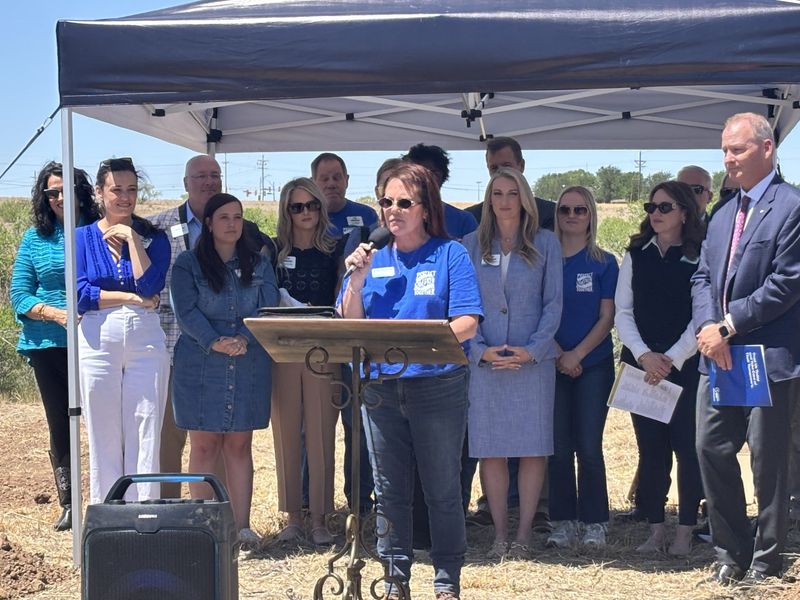 Shelly Bohannon, executive director of The Bridge Children's Advocacy Center, announces the day she has waited for six years: the beginning of building a new inclusive Bridge facility, to better handle healing of children who suffer abuse at the hands of adults. The new, 37,000-square-foot structure should be ready by September 2027.