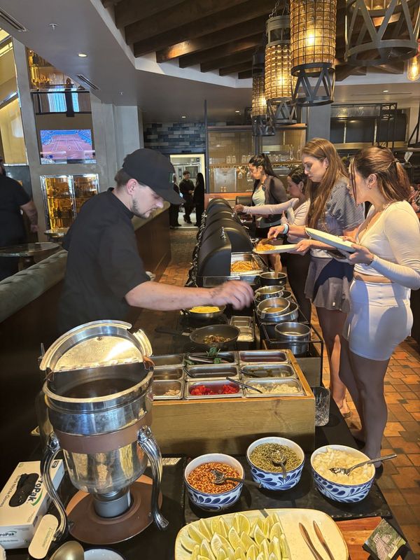 Ambar inside the Plaza Hotel has a good variety of breakfast favorites in its brunch buffet on Saturdays and Sundays.
