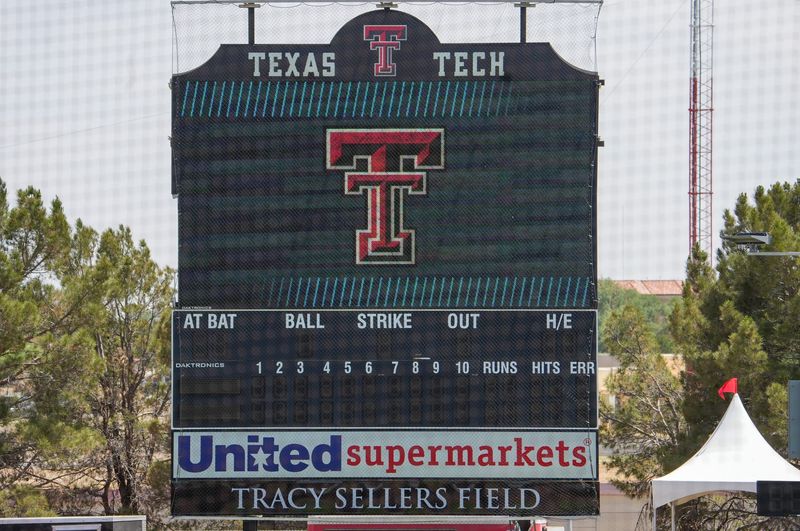 during practice ahead of the Lubbock Regional of the 2026 NCAA Division I softball tournament, Thursday, May 14, 2026, at Tracy Sellers Field.