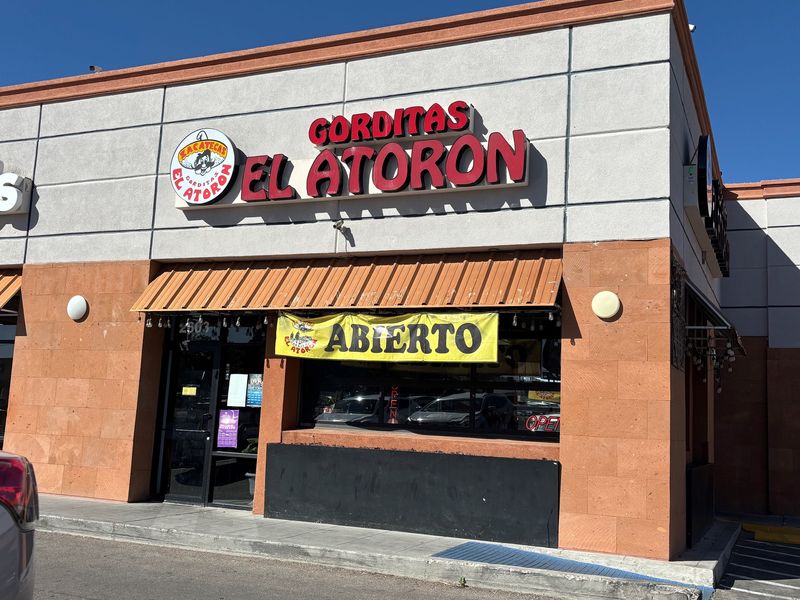 Gorditas El Atoron at 2603 Mesa St.