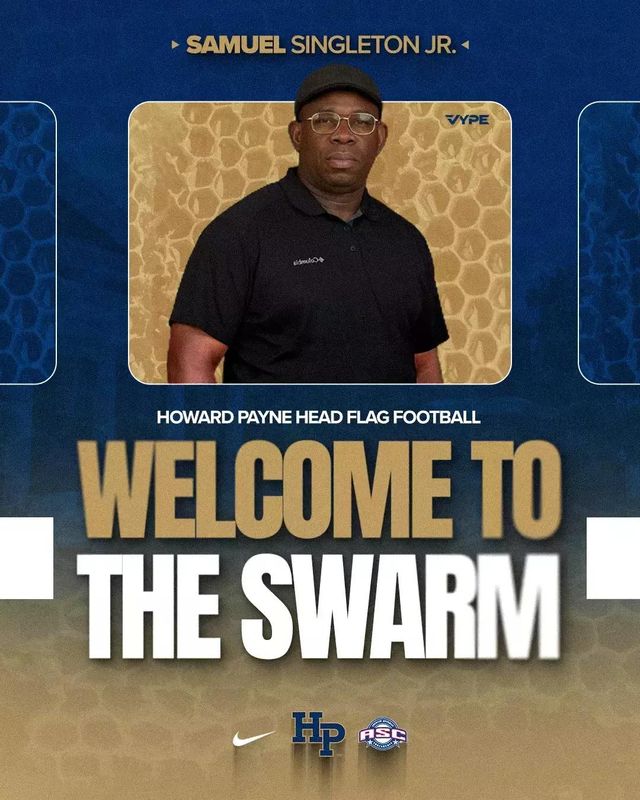 UTEP alum Sam Singleton is the first women's flag football coach for Howard Payne University in Brownwood.