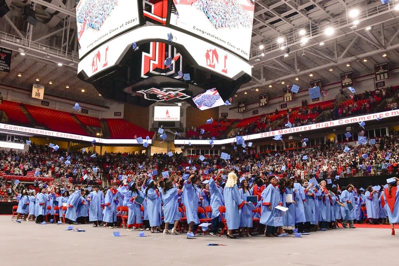 Lubbock ISD's Monterey High School celebrated its class of 2026 during a commencement ceremony May 22 at Texas Tech's United Supermarkets Arena.