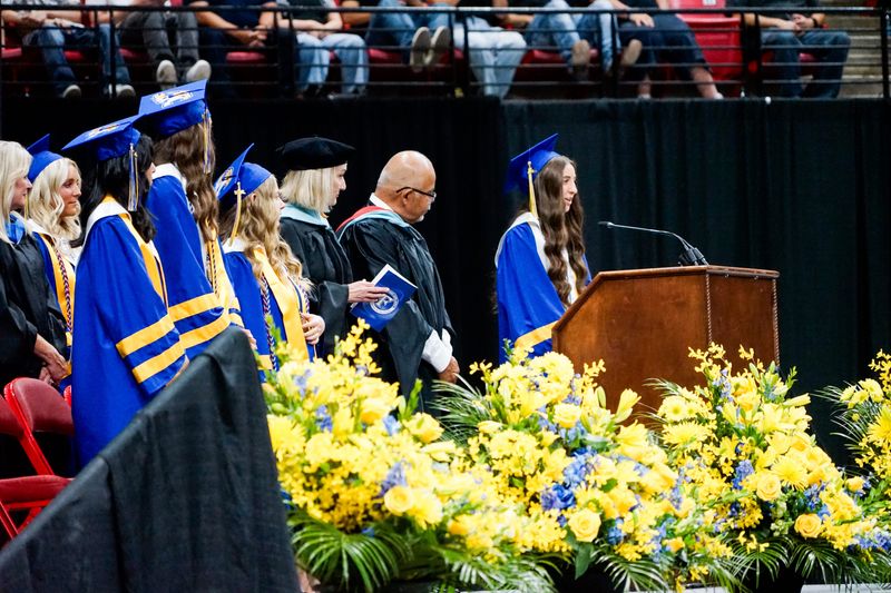 Frenship High School celebrated the Class of 2026 with a ceremony Sunday evening, May 24, at United Supermarkets Arena.