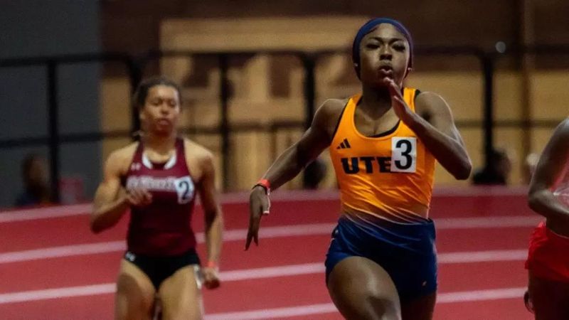 Cydni Martin is a freshman sprinter at UTEP