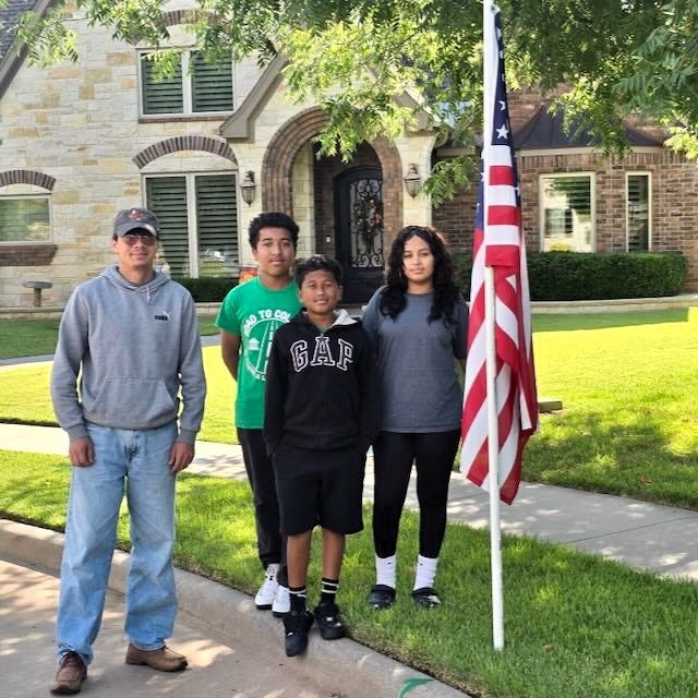 Road to College mentors, students and parents assist Southwest Rotary of Wichita Falls in placing flags at subscribers’ homes for Memorial Day, May 25, 2026.