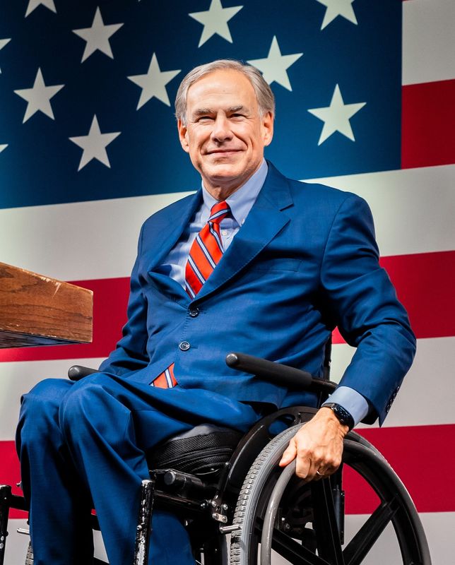 Greg Abbott, Republican candidate for Texas governor.