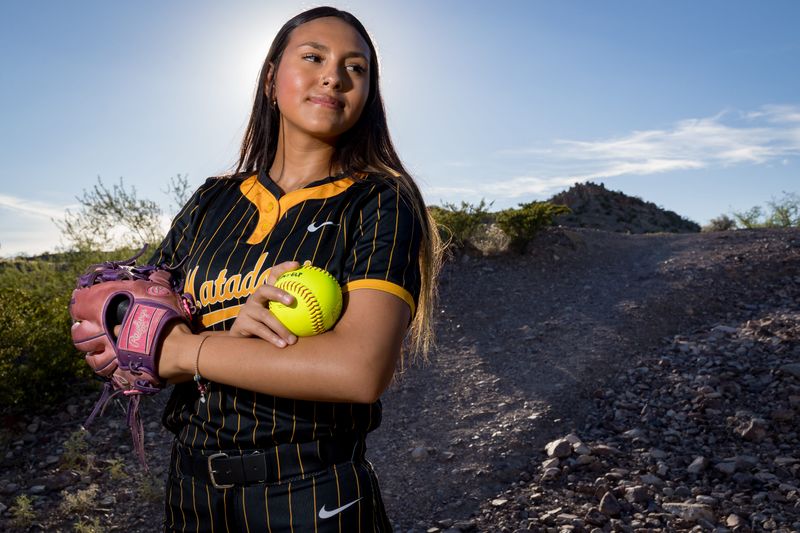 El Paso Boys All-City Softball Player of the Year Samantha Martinez of Parkland poses for a portrait Tuesday, June 16, 2026, at Don Haskins Recreation Center in West El Paso, Texas.