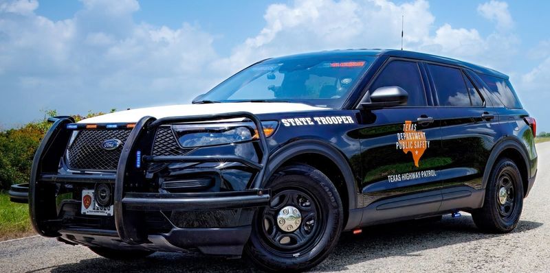 A Texas Department of Public Safety state trooper highway patrol vehicle. File photo.