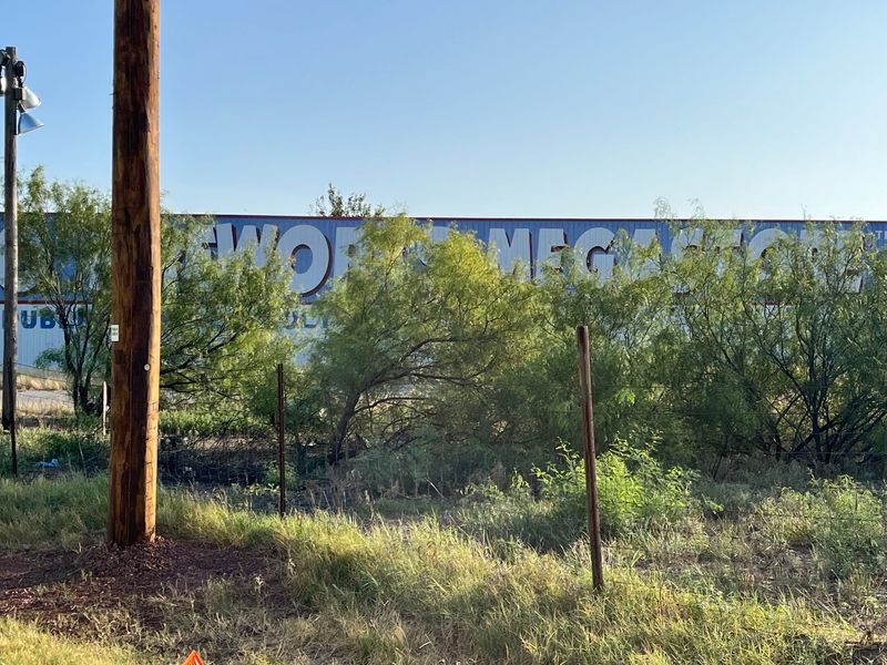 The Wichita Falls City Council on Tuesday might clear the way for a new travel center at the site of this old fireworks at Bacon Switch Road and Interstate Highway 44 stand as seen Wednesday, July 15, 2026.
