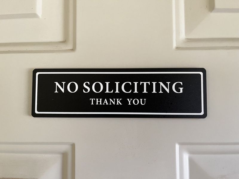 Texas state law limits how much cities can do to protect residents from unwanted solicitors.
