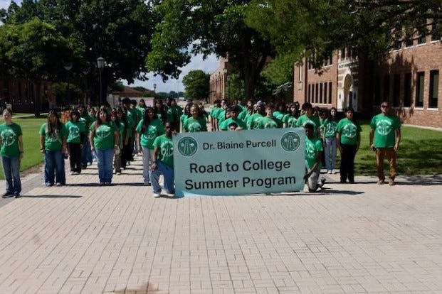In its 26th year, over 80 students are participating in the 2026 Road to College Summer Program, named for long-time donor Dr. Blaine Purcell. These students receive academic preparation for next year’s honor’s classes in math, English and science during six weeks hosted in MSU classrooms. Many will be the first in their families to attend college.