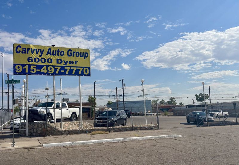 Carvvy Auto Group is setting up a new detailing shop at 6000 Dyer Street in Northeast El Paso.